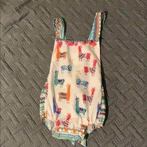 Llama Romper